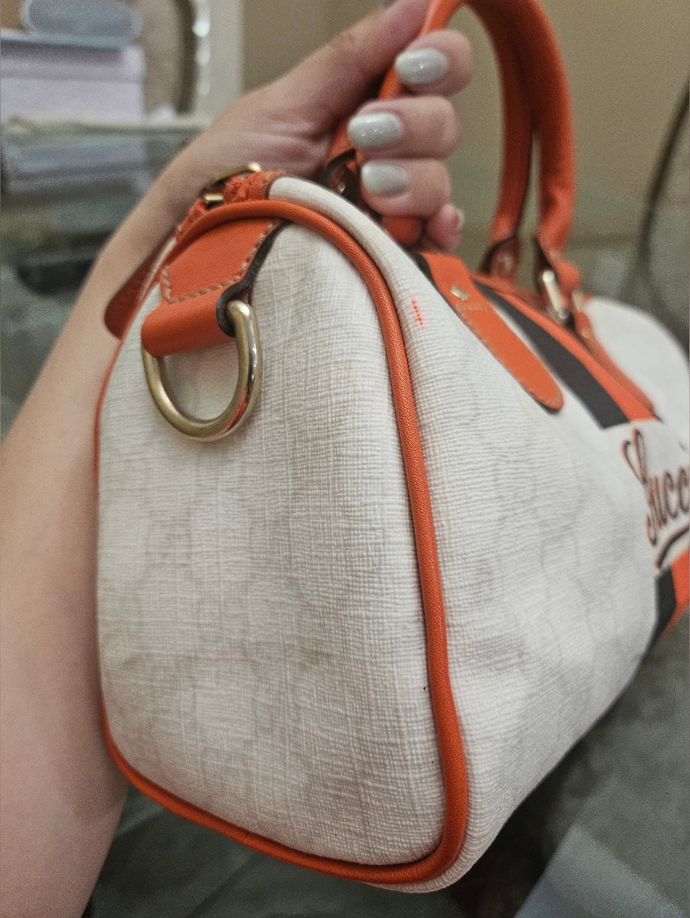 GucciGG Supreme Joy Boston Mini Vintage - Picture 4 of 16